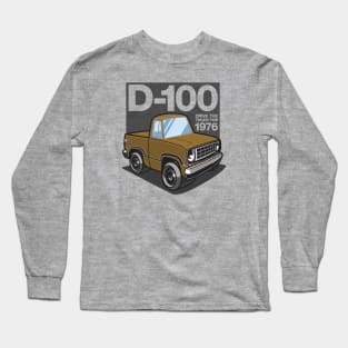 D100 - 1976 (Medium Gold) Long Sleeve T-Shirt